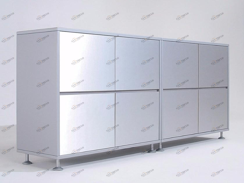 NEWTOM by Ultom Лакированная тумба для офиса с распашными дверцами Prospero sun-id-1480007