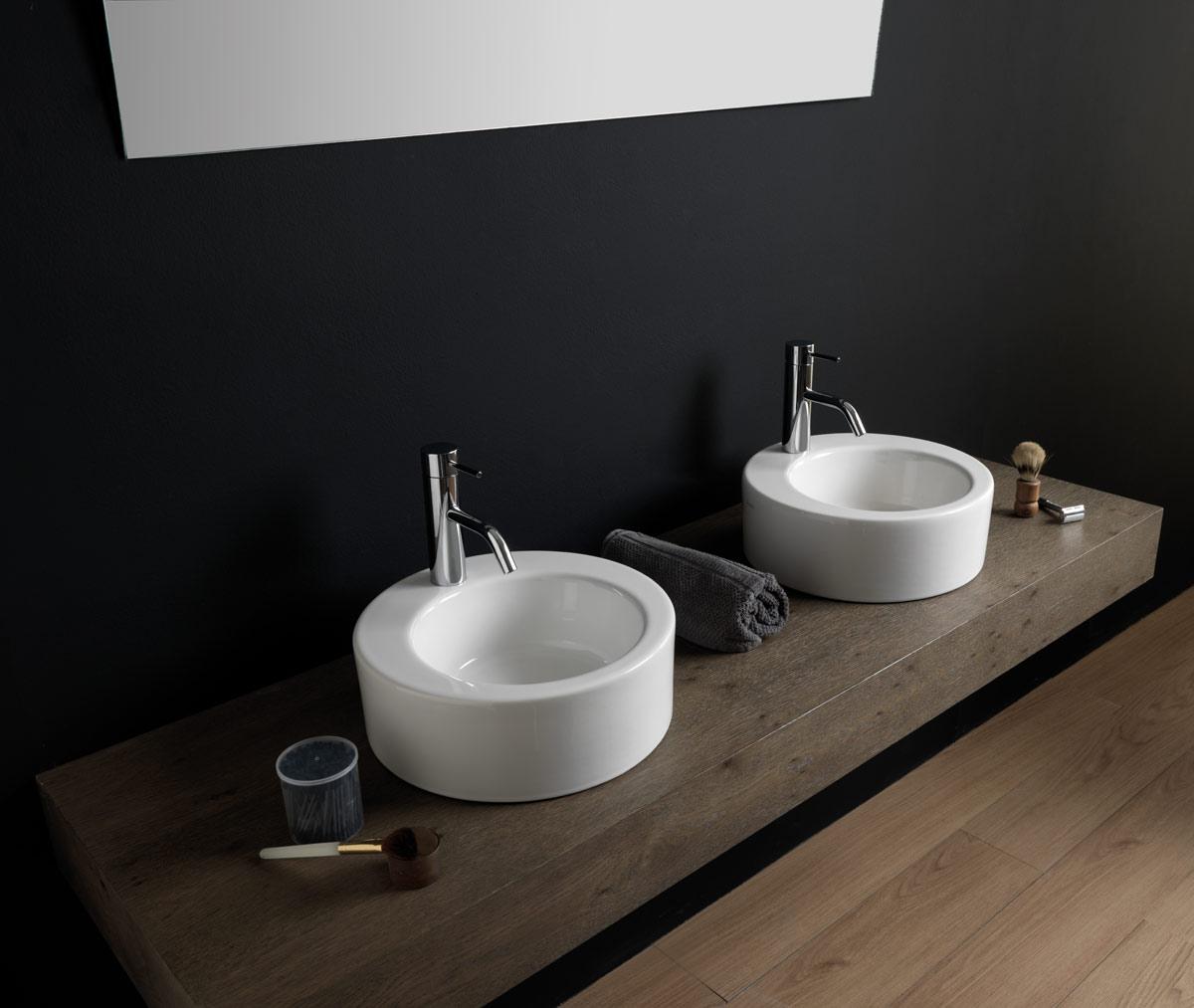 RILAV3 Накладная раковина на столешницу GSG CERAMIC Like - Вид №1