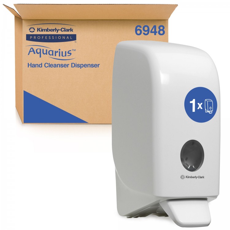 6948 Kimberly Clark Диспенсер для мыла-пены белый Kimberly Clark Professional Aquarius 6948 белый  - Вид №1