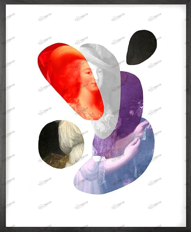 Mineheart Печать на холсте Shape and colour Acc/240