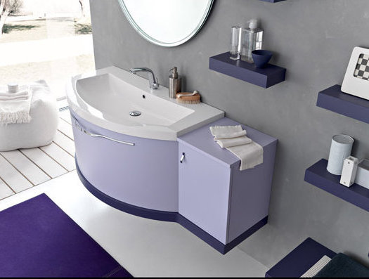 OA 01 OASI Комплект мебели для ванной комнаты 140 см ARDECO Ardeco S. R. L 42517 - Вид №1