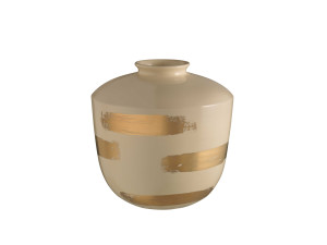 Керамическая круглая ваза