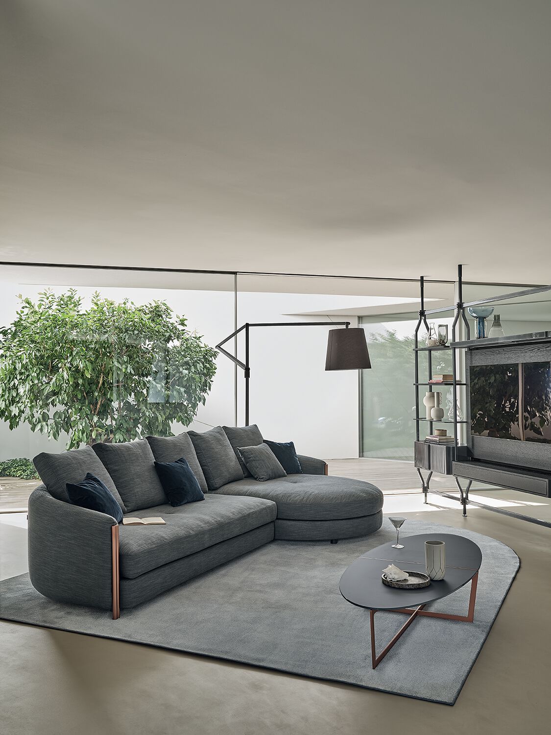 Модульный тканевый диван Bontempi Casa BONNIE ARCH-00070136 - Вид №2