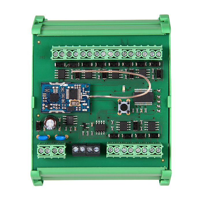 88150 Распределитель клапанов для установки на DIN рейку в распределительной шкаф SANELA 