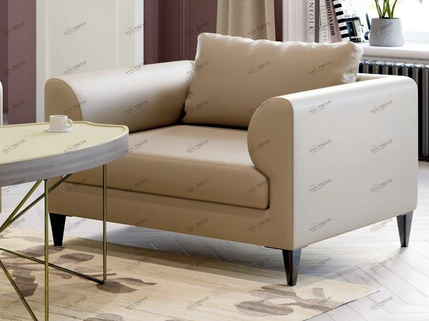 Ersa Кожаное кресло с подлокотниками Dark sun-id-1470593