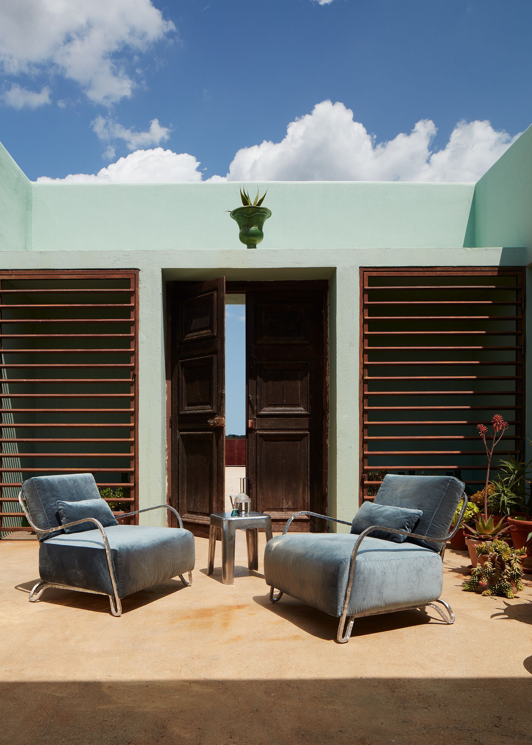 Алюминиевый садовый столик Exteta Moonlight ARCH-00121735 - Вид №2