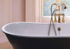Gentry Home Новая Канада Cast iron bathtub Хром GH102366  - Вид №1