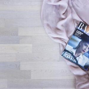 Паркетная доска Amber Wood Retro Белая ночь Дуб Натур (Гладкая) 1860х183 мм.