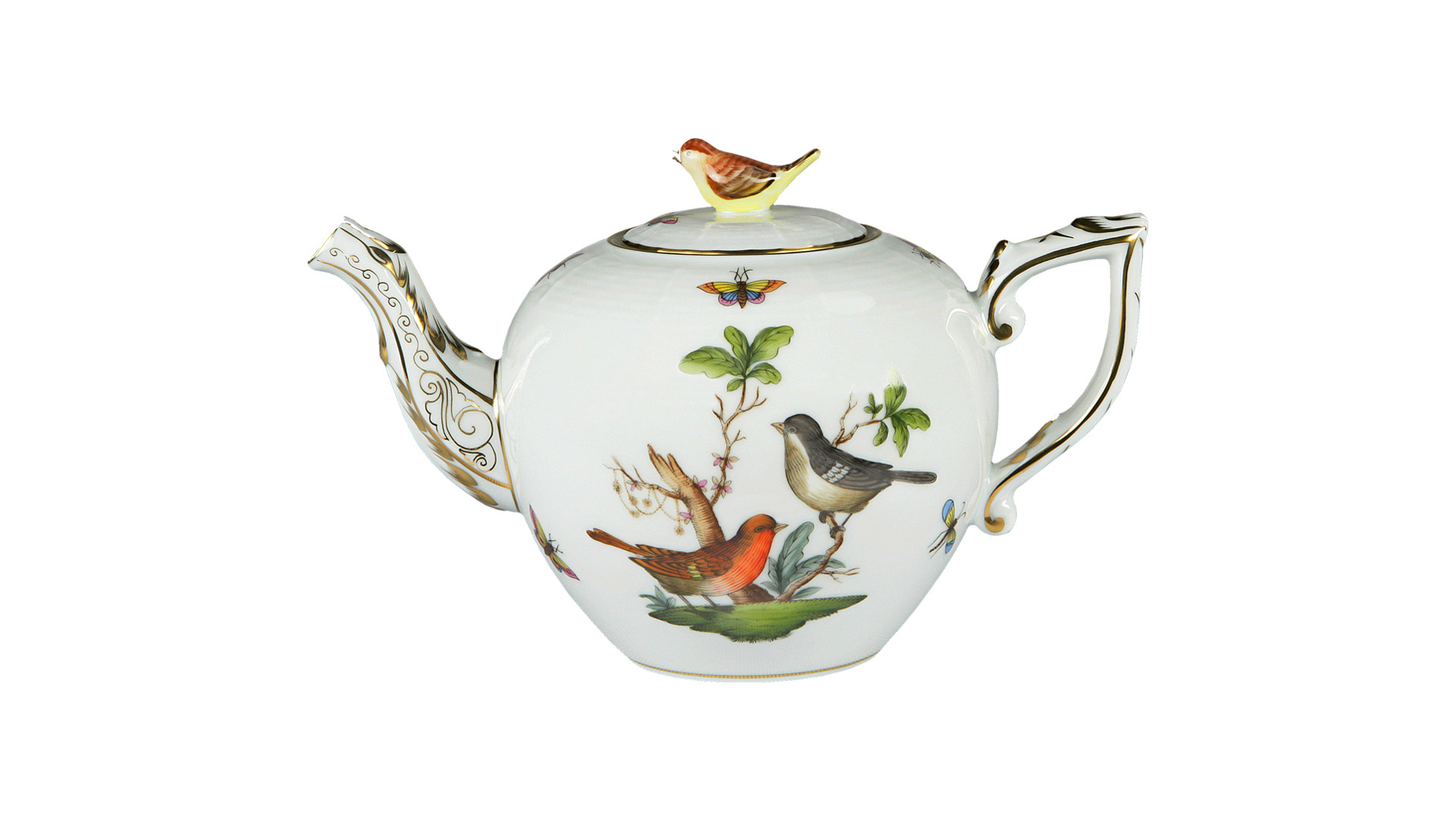 10671269 Herend Сервиз чайный Herend Ротшильд на 6 персон 21 предмет №3 Фарфор, Керамика  - Вид №1