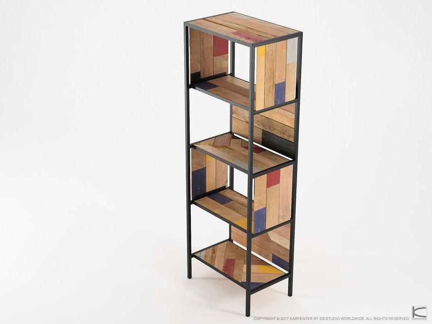 KARPENTER Книжный шкаф из восстановленного дерева Planke Pk16 - Вид №2