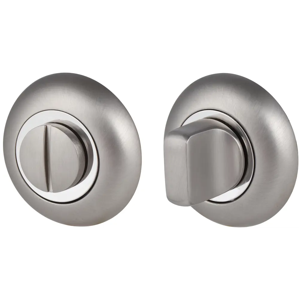 EDSON Накладка-фиксатор для межкомнатных дверей серебристый алюминий 84376131 STLM-0048827 - Вид №1