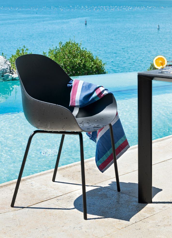 Полипропиленовый садовый стул с подлокотниками Connubia Академия ARCH-00055087 - Вид №1