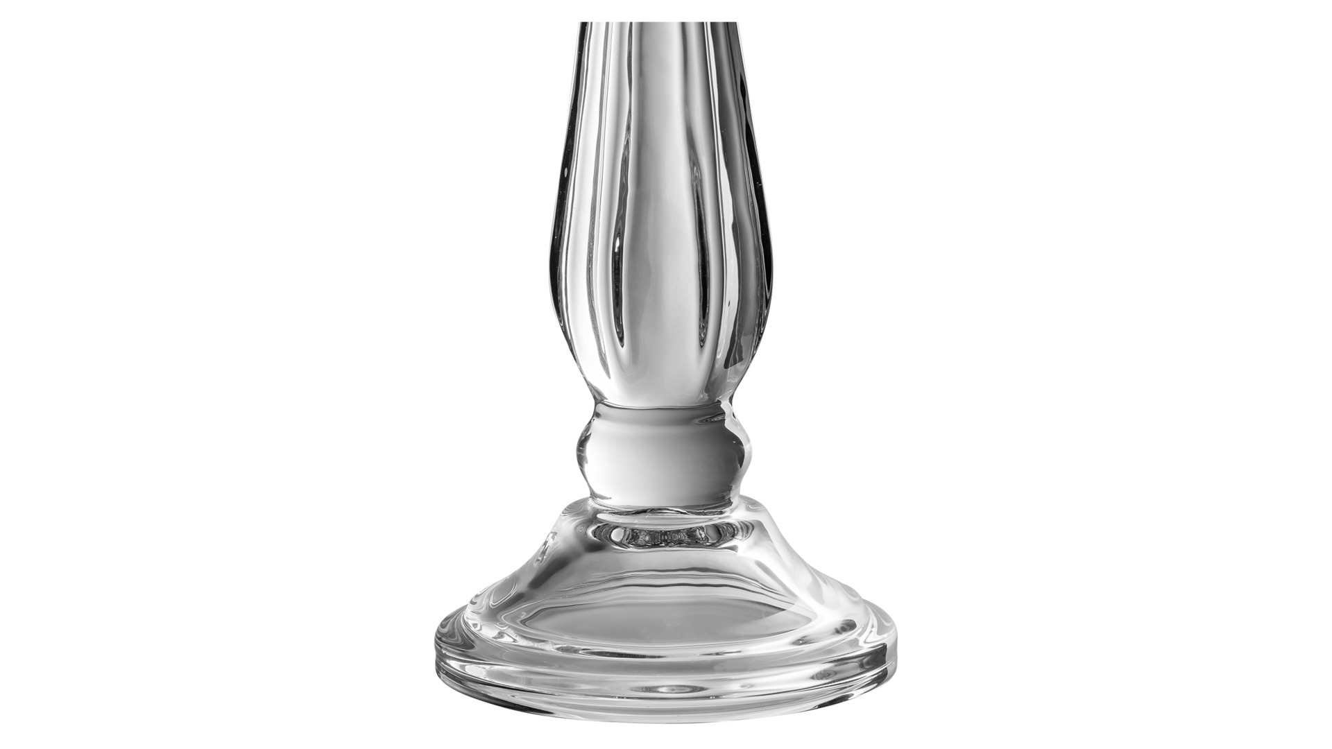 10629113 Rasteli Подсвечник стеклянный Rasteli "Королева" 32,7см Стекло  - Вид №3