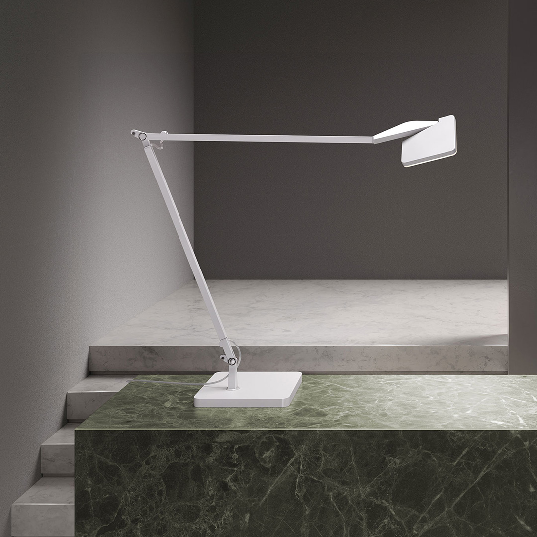 Panzeri Jackie C7701 WH лампа настольная белая 106707 - Вид №1