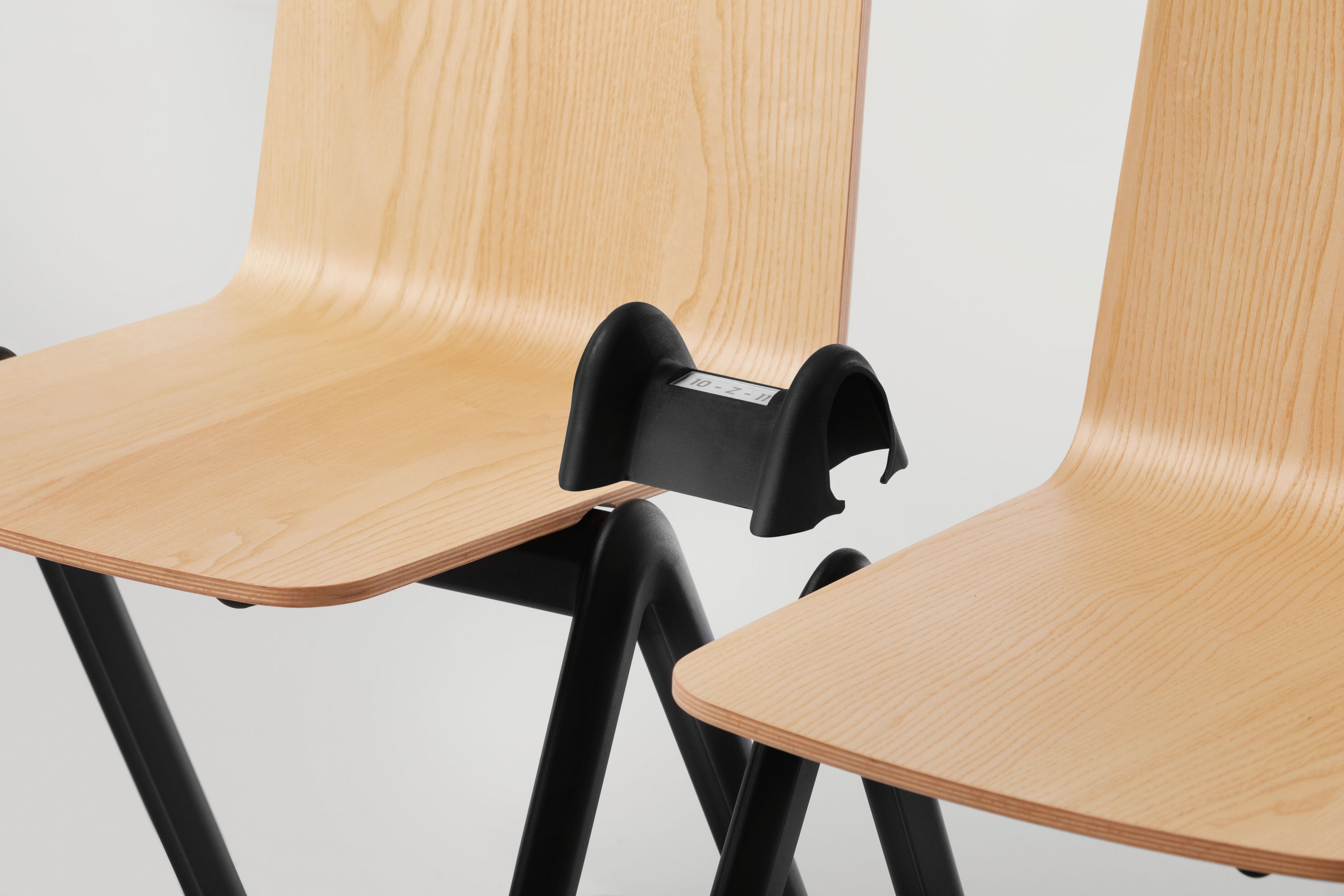 Штабелируемый кожаный стул Midj стек ARCH-00093614 - Вид №6