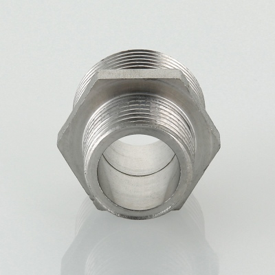 VTi.580.I.0504 Фитинг из нержавеющей стали – ниппель переходной Valtec 3/4 х 1/2"  - Вид №8