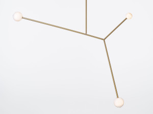 Латунный светодиодный подвесной светильник