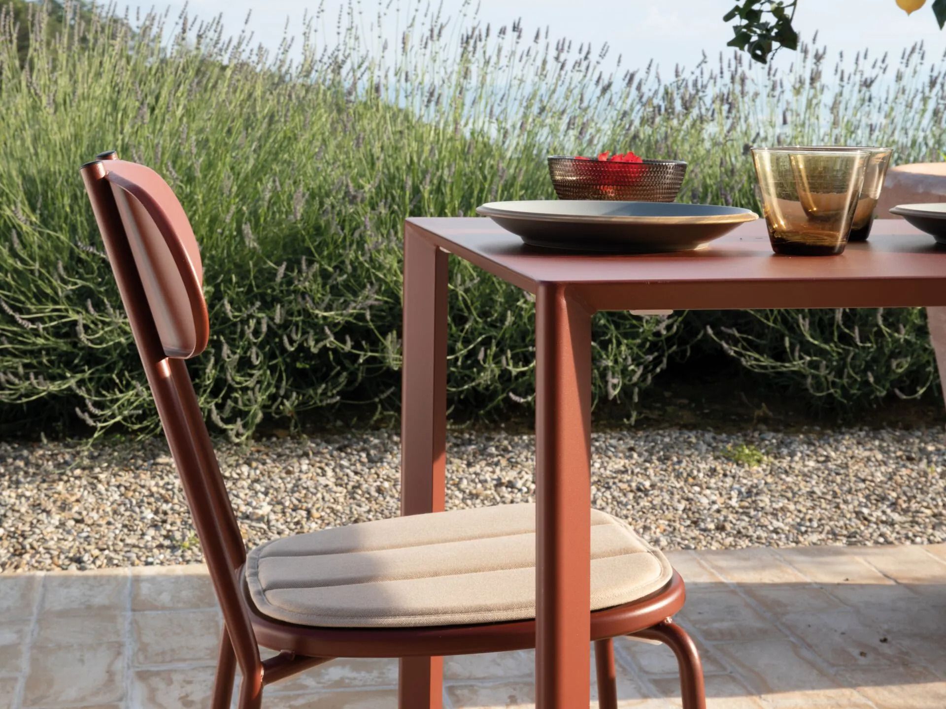 Металлический квадратный садовый стол Vermobil Fox ARCH-00037706 - Вид №8