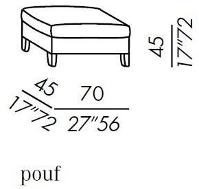 Meridiani Мягкое кожаное кресло с подлокотниками sun-id-1397657 - Вид №2