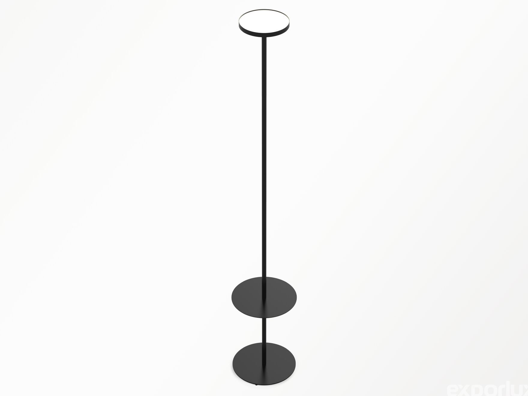 Алюминиевая светодиодная напольная лампа с полкой Exporlux P# P05 SA SLI 1800 M ARCH-00083811