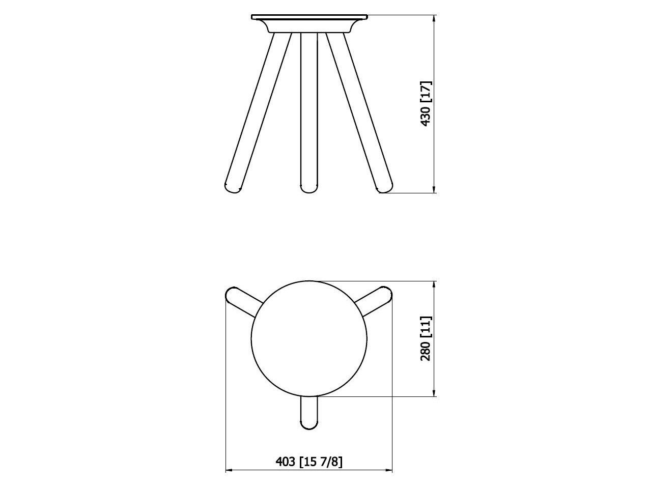 Деревянный табурет для ванной Rexa источник ARCH-00017536 - Вид №3