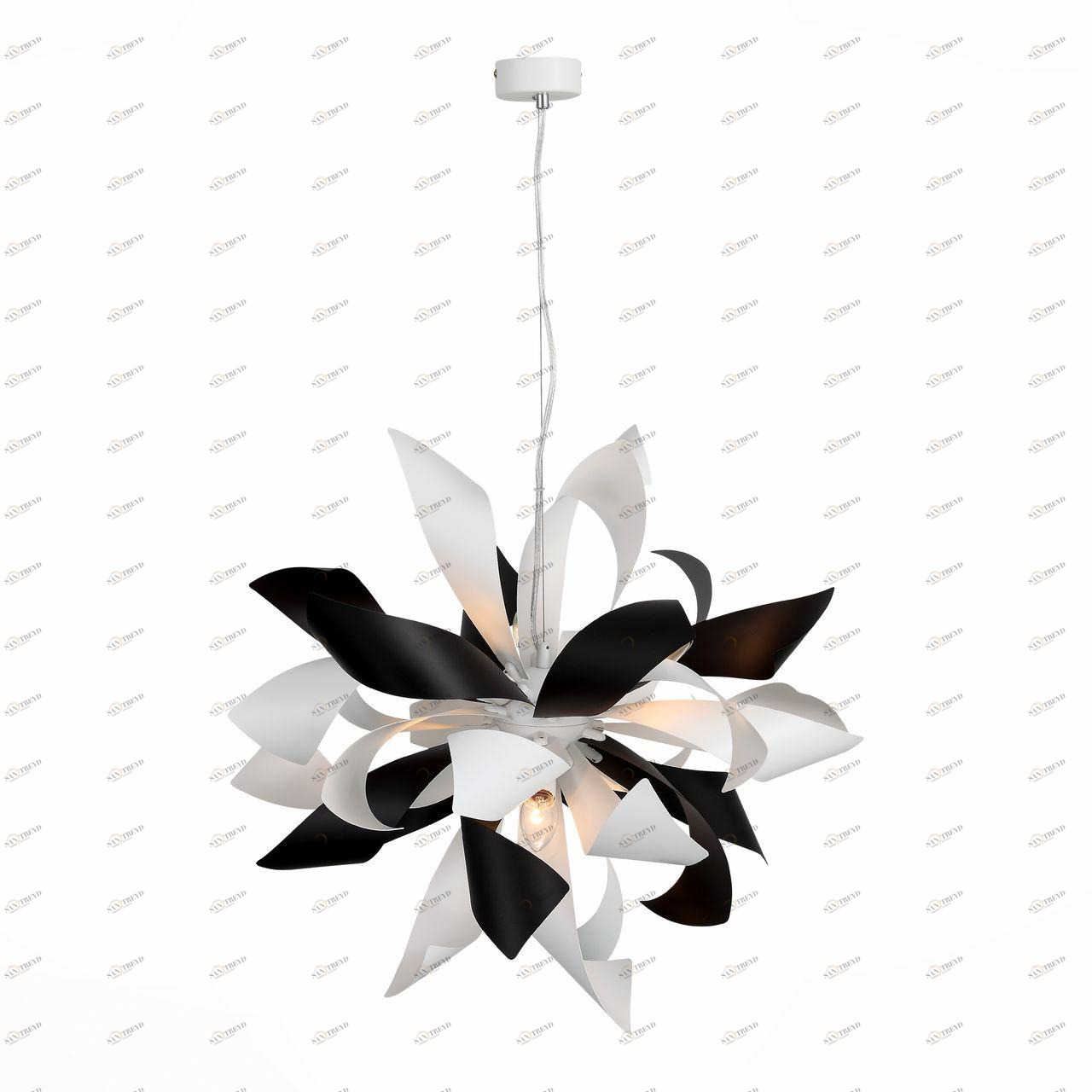 Дизайнерская подвесная люстра ST Luce Spiraglio SL453.453.06 белая ST LUCE ДИЗАЙНЕРСКИЕ 108705 Белый 