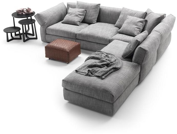 Flexform Модульный угловой диван из ткани Newbridge sun-id-1376691 - Вид №7