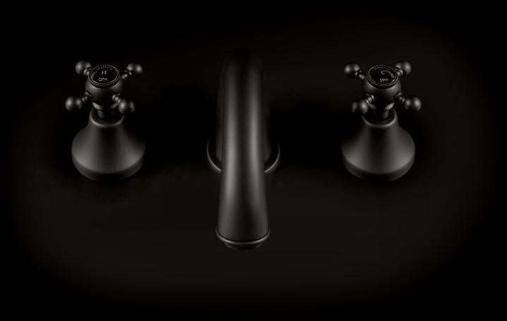 Fir Italia Смеситель для раковины на 3 отверстия Melrose 22 2212235 - Вид №1