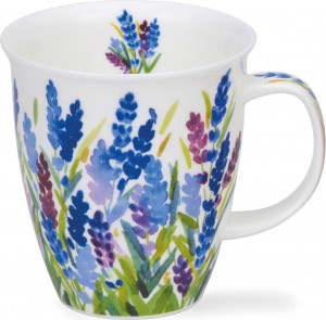 10650741 Dunoon Кружка Dunoon "Лавандовый луг.Невис" 480мл Фарфор костяной