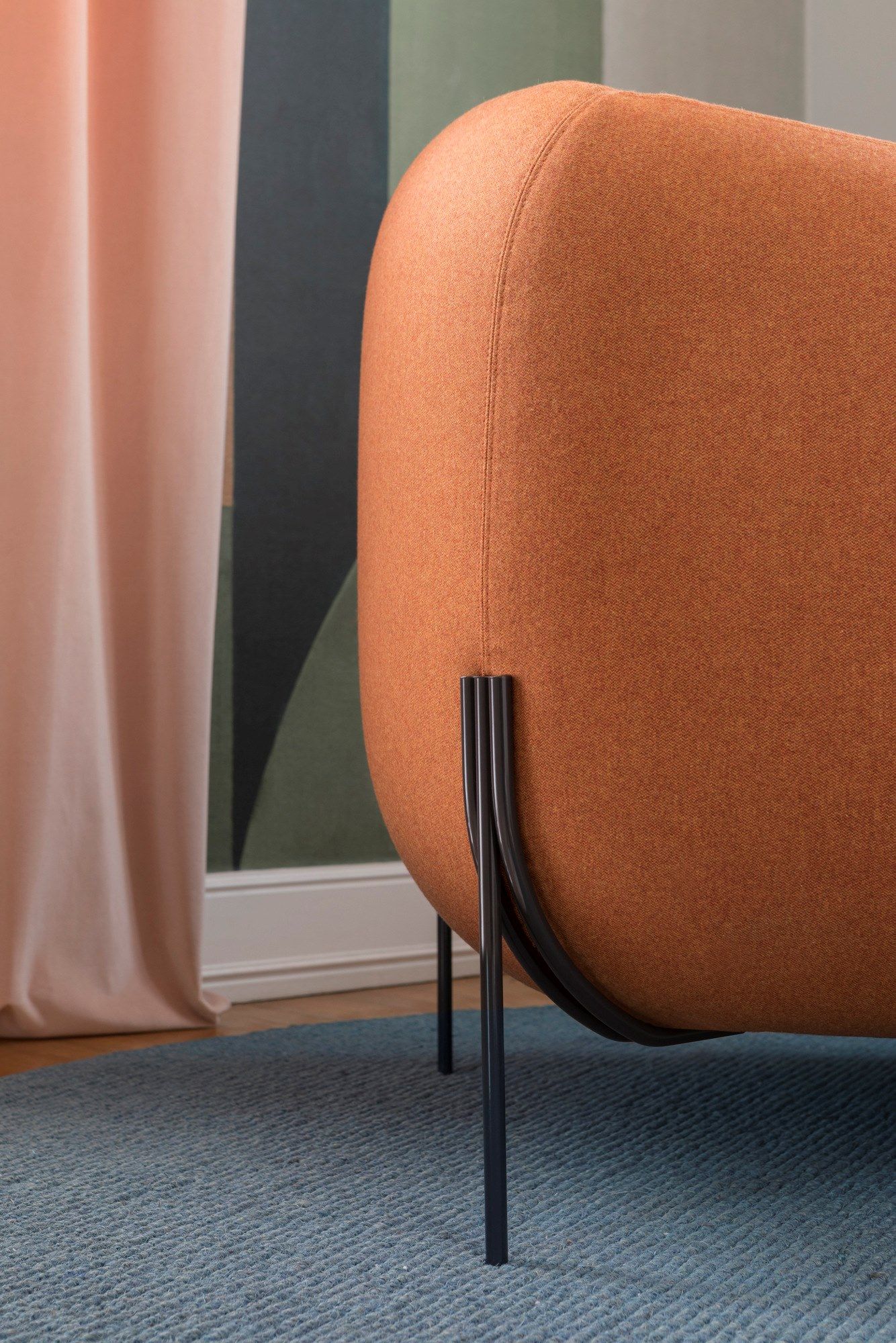 Съемное тканевое кресло с подлокотниками Saba Italia ARCH-00024431 - Вид №8