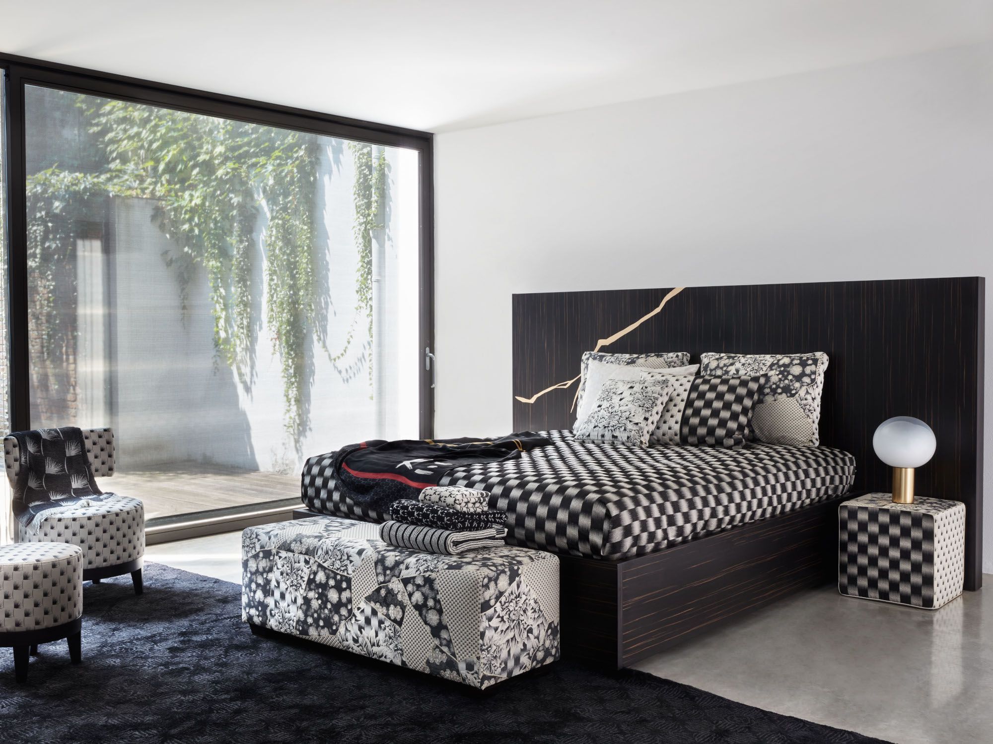 Прямоугольный пуф из ткани K-3 CAMILLE ARCH-00025280