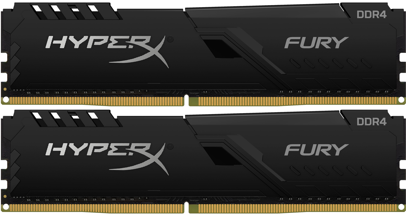 HX430C15FB3K2/32 32gb 3000mhz ddr4 cl15 dimm (kit of 2) hyperx fury black Kingston Santreyd 