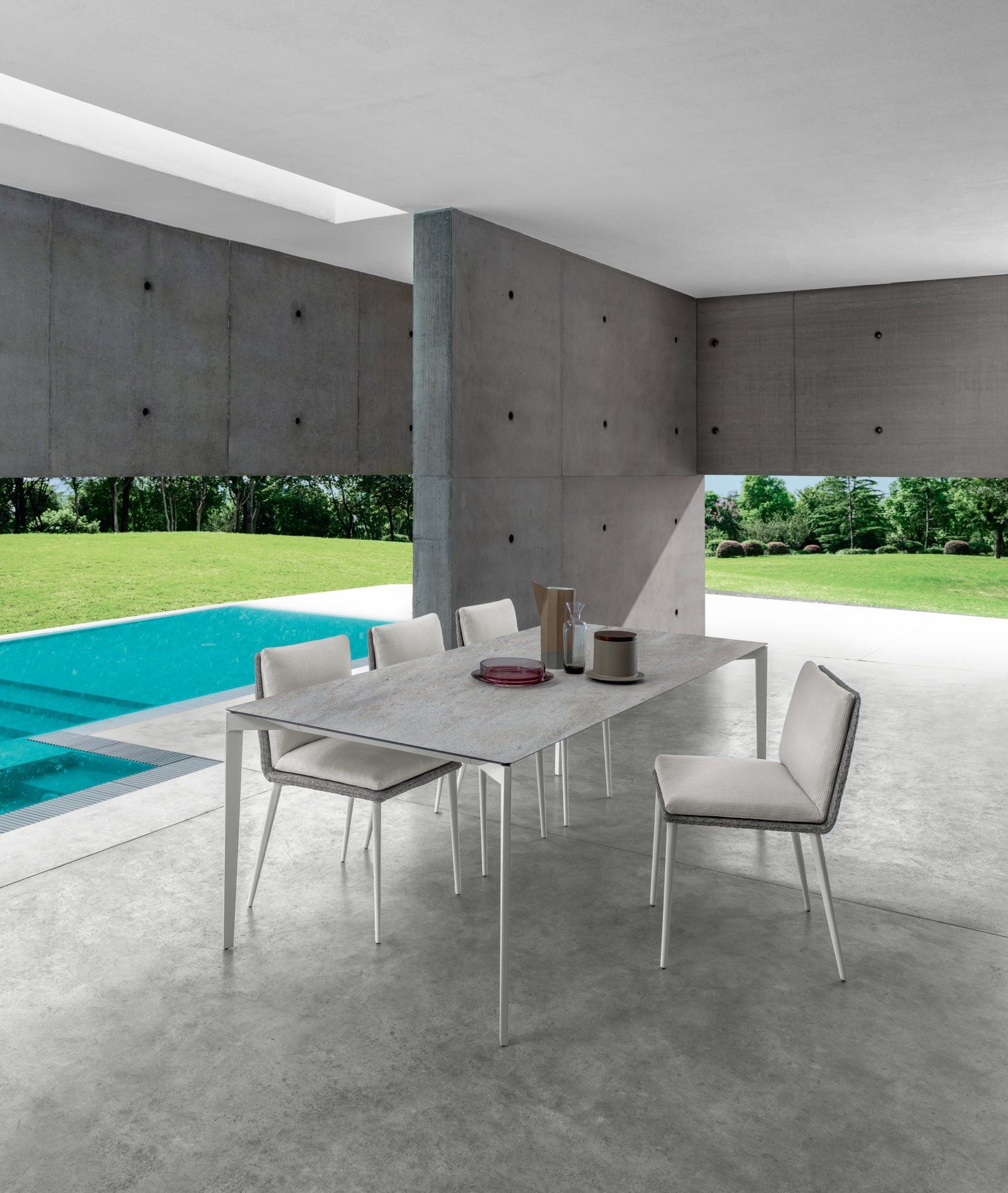 Прямоугольный садовый стол Talenti Leaf ARCH-00014547 - Вид №2