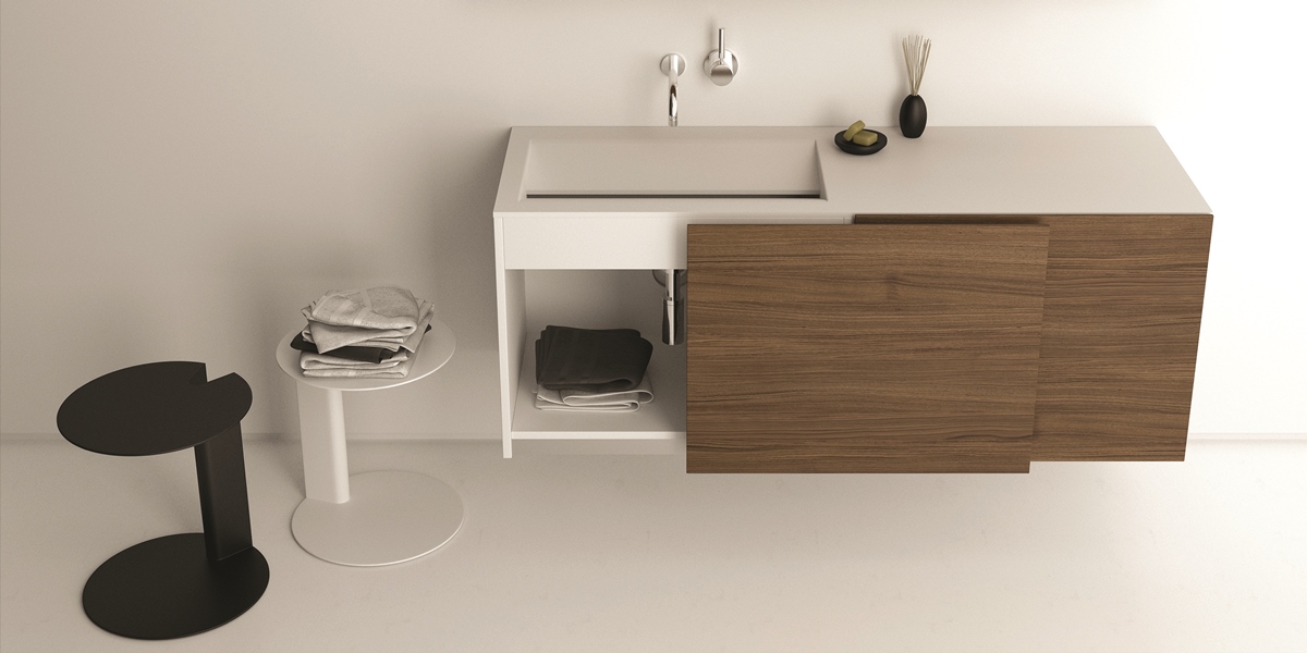 Moma Design Тумба подвесная с раздвижными дверками 1400 Emotion Slide 500 дуб натур S45026145RN - Вид №2