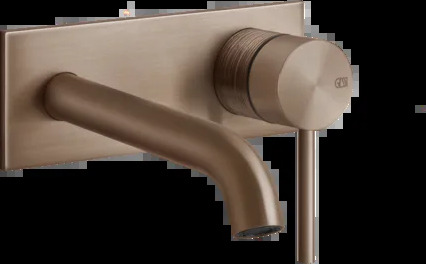 Смеситель для умывальника 54384 708 Gessi Gessi316 МЕДНЫЙ МАТОВЫЙ PVD