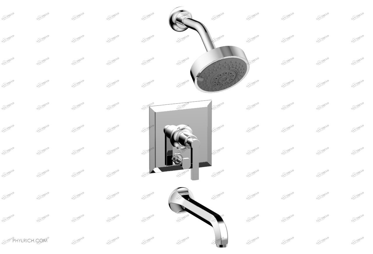 Смеситель для душа HEX MODERN Phylrich  501-27-026 Хромированный 