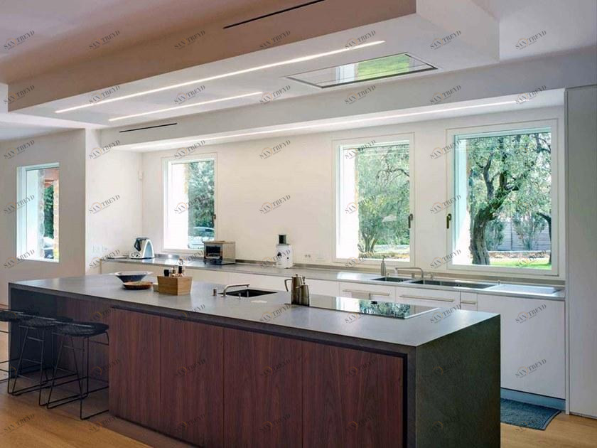 CARMINATI SERRAMENTI Распашное окно из дерева с двойным остеклением Skyline system sun-id-1428125