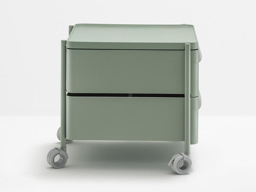 Pedrali Офисный ящик из полипропилена на колесиках Boxie sun-id-1359396 - Вид №2