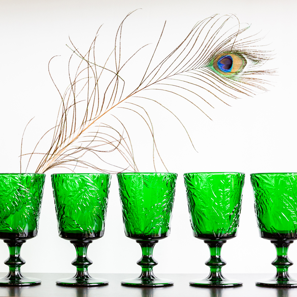 21091710 Комплект бокалов «Петаль» (6 штук, изумруд) Object Desire Светский прием  - Вид №7