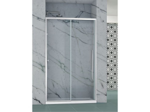Хрустальная ниша душевая кабина с раздвижной дверью