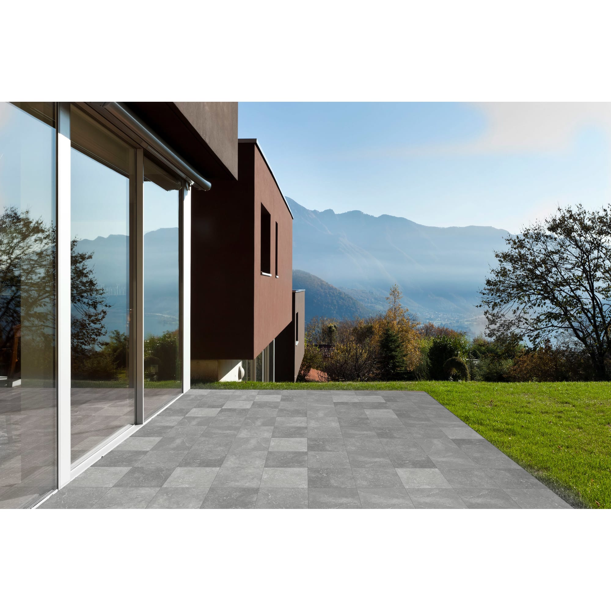 17916402 Клинкерная плитка для улицы 33х33 см 0.98 м2 цвет серый Base Gris Santreyd  - Вид №3