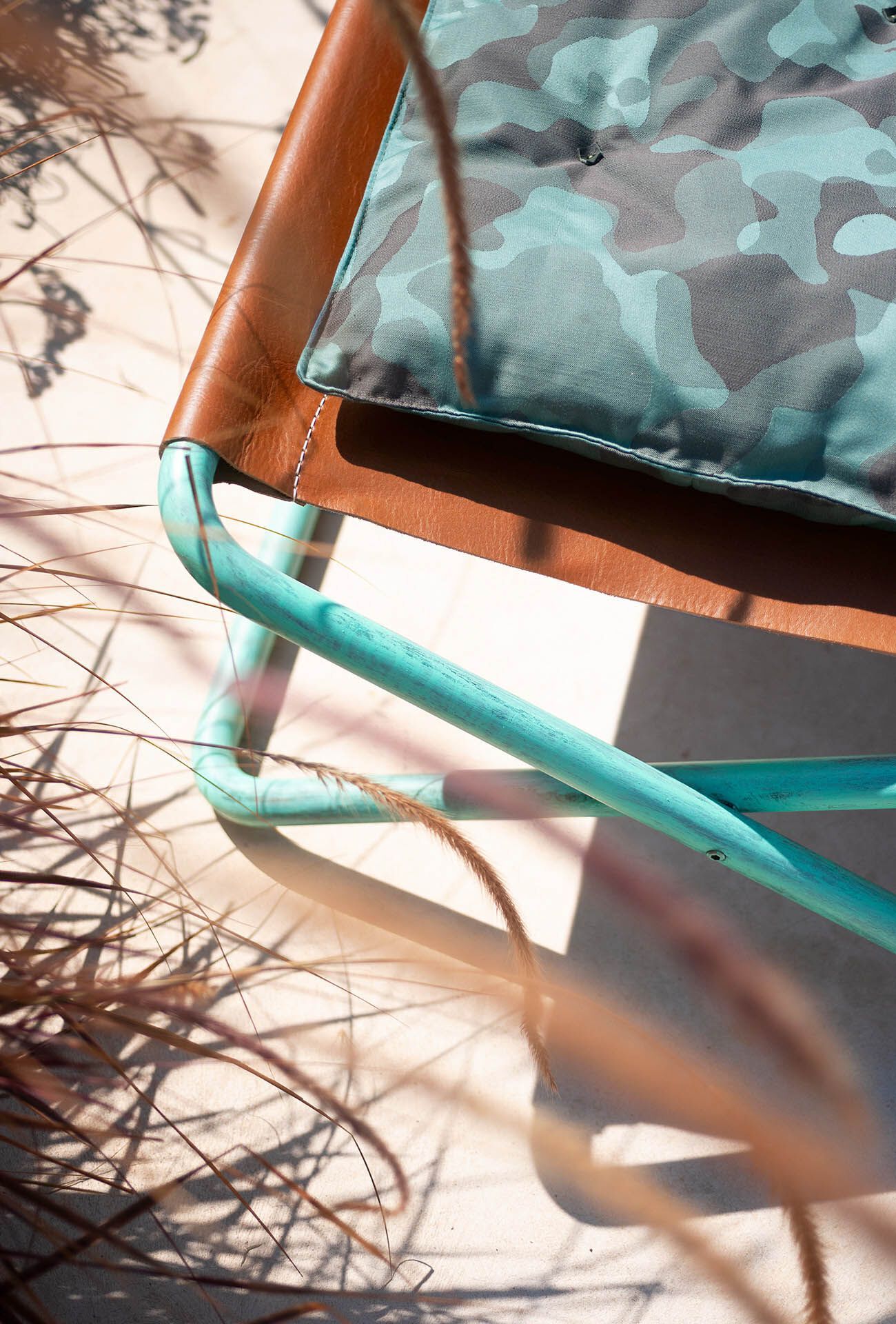 Кожаный сад Dormeuse с подголовником Baxter ARCH-00079180 - Вид №3