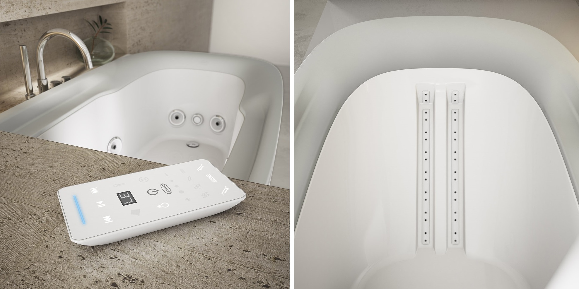 Ванна с гидромассажем "BASE" встроенная Muse 9F43-792A-SX Jacuzzi 9F43792ASX - Вид №1