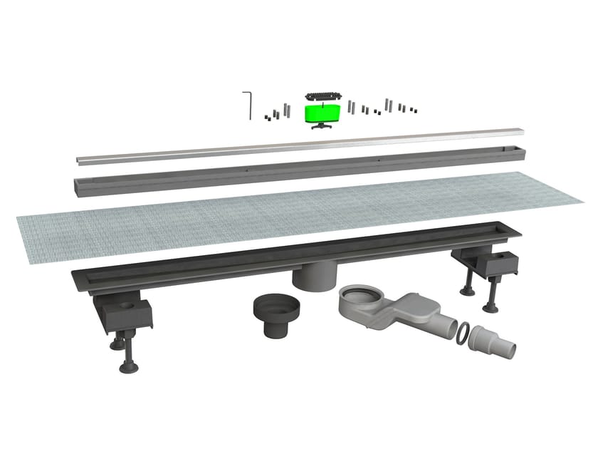 Слив для душа из нержавеющей стали Bonomini Canalissima ARCH-00148213