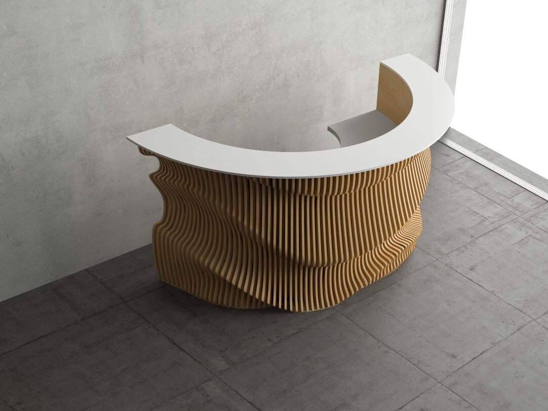 Стойка регистрации из фанеры MYWOODREAM VERO ARCH-00101444 - Вид №2