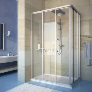 Душевая кабина 90-100/150-160 GK-433 стекло прозрачное GUTEWETTER PRACTIC RECTAN