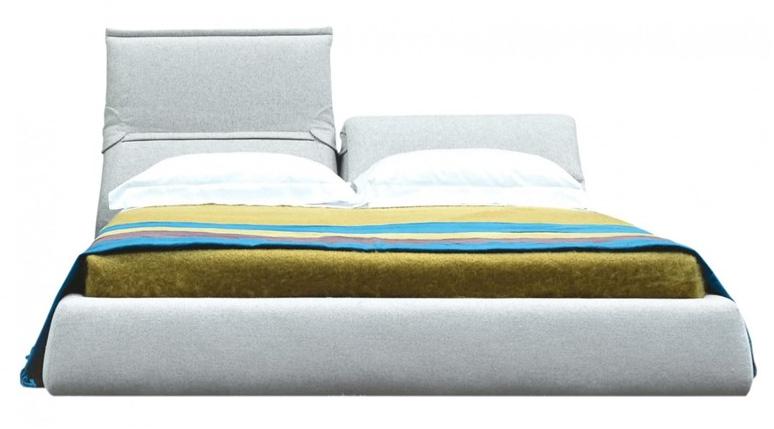 Moroso Тканевая двуспальная кровать с откидной спинкой Highlands sun-id-1373485 - Вид №1