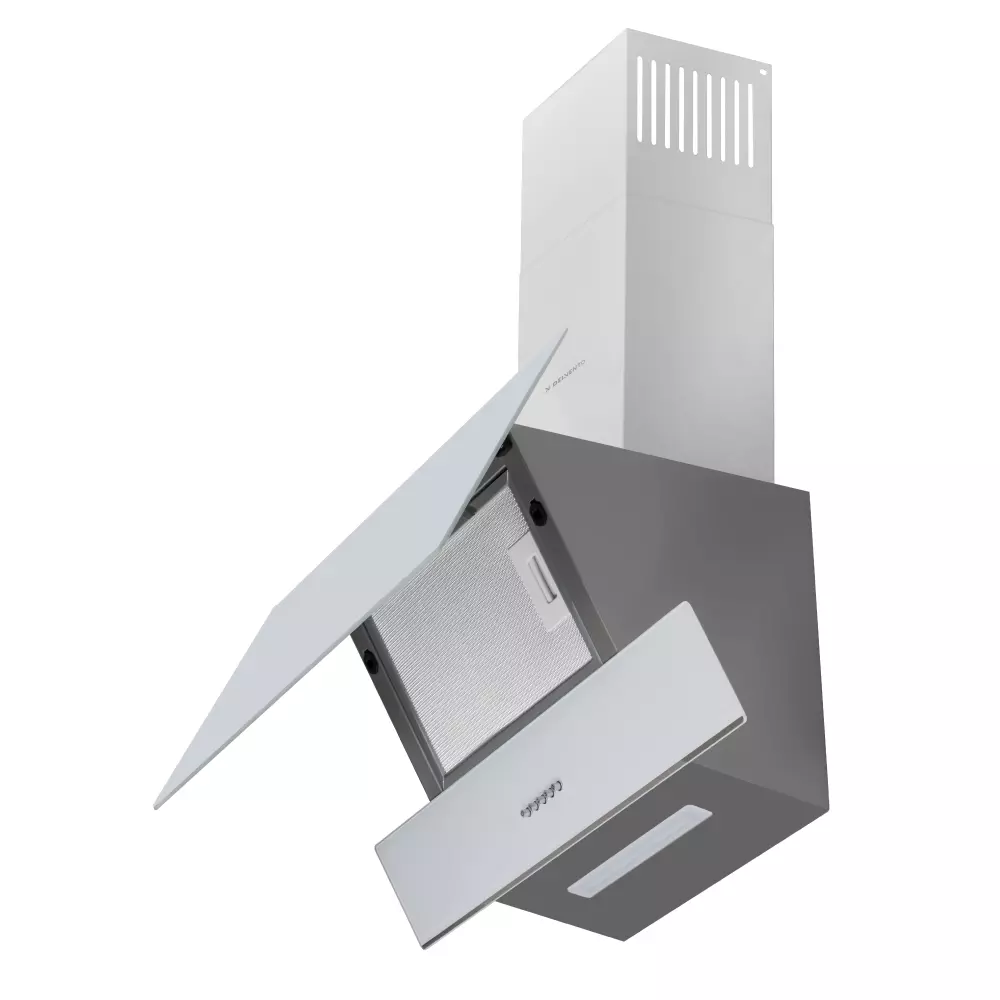 9140890 Вытяжка наклонная Delvento DLV52W белый/белый STDN-0057502 - Вид №3