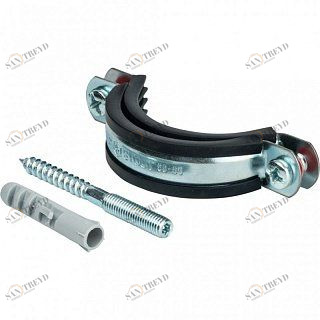 Хомут с шпилькой и дюбелем 2" (⌀59-65) STOUT SAC0020100002
