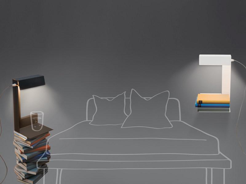 KONSTANTIN SLAWINSKI Бра / настольная лампа из стали с порошковым покрытием Left or right sun-id-1377769 - Вид №8